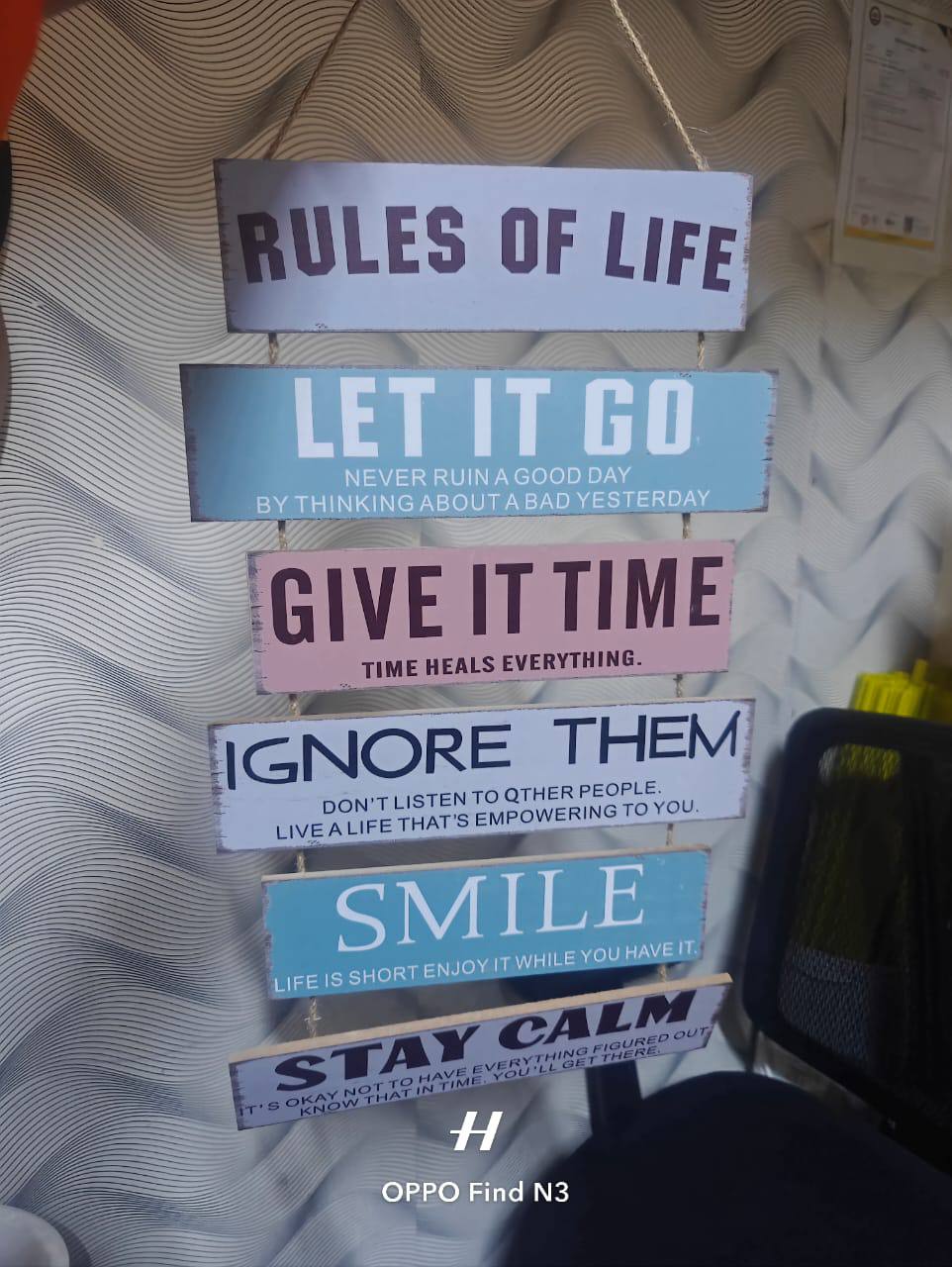Inspirational wall Decor
