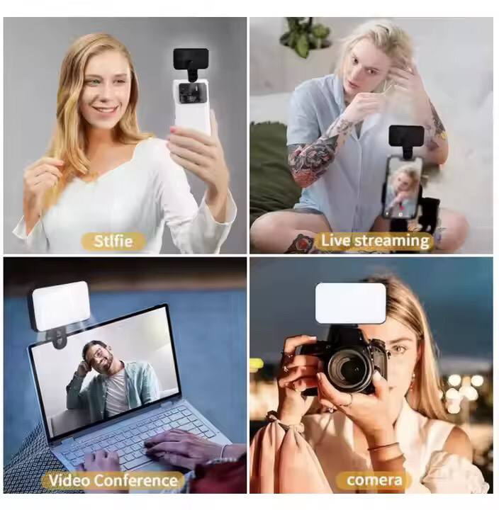 Portable Mini Selfie fill light rechargeable 3 modes