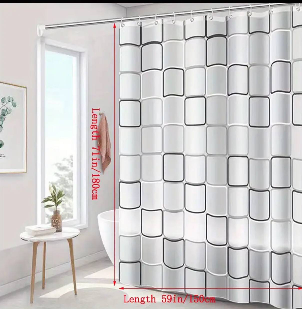 Waterproof Shower Curtains