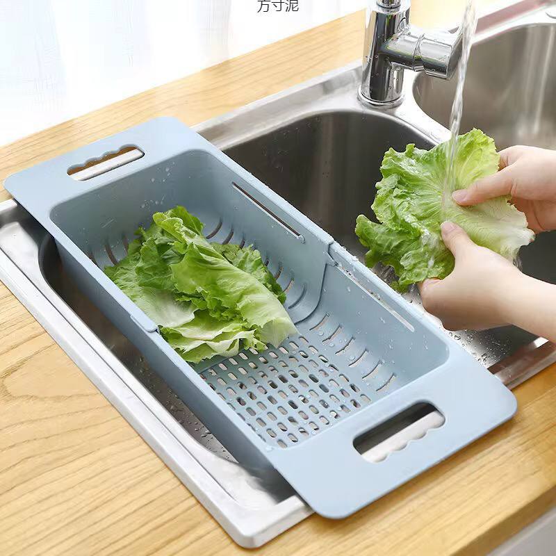 Household sink strainer for washing fruits and vegetables