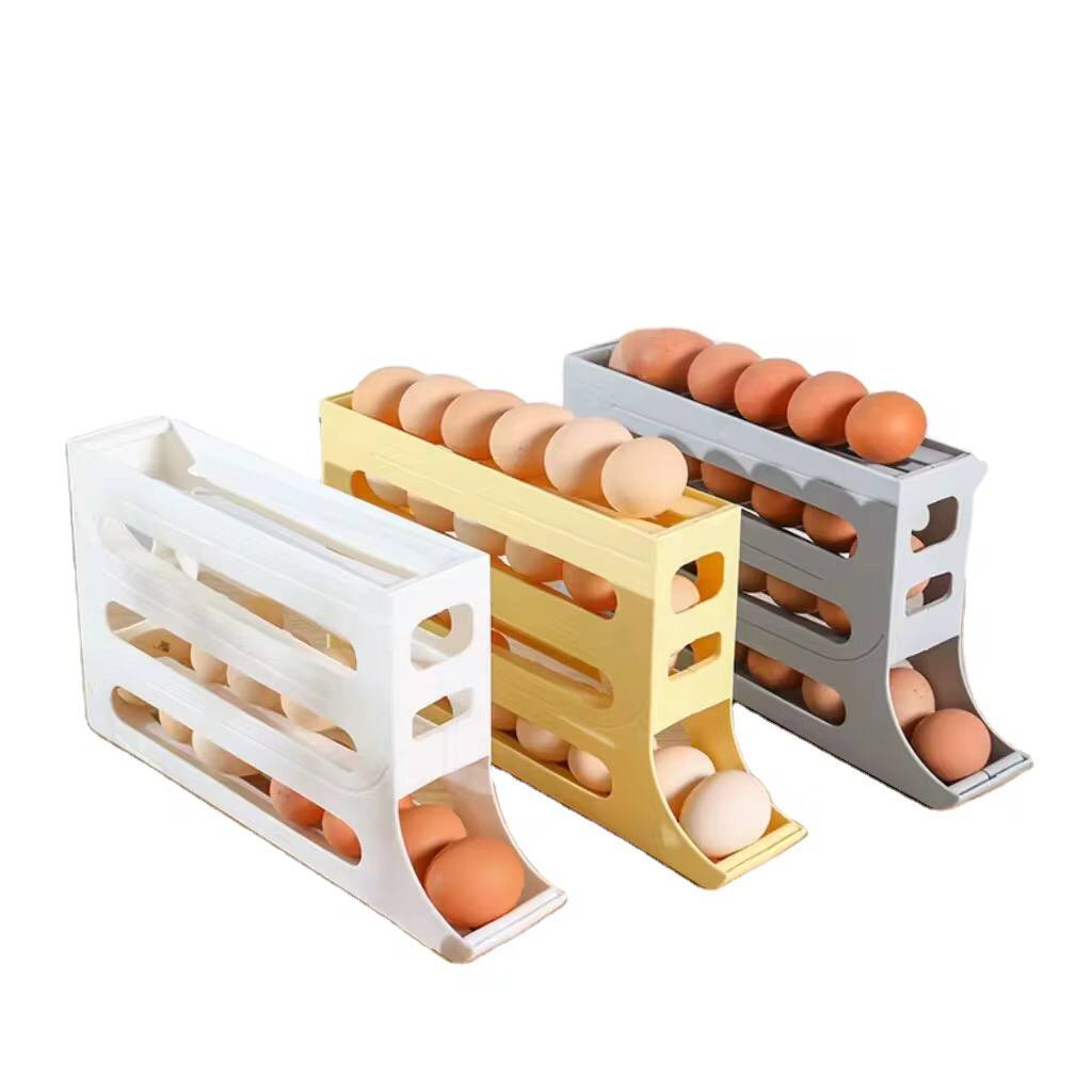 4 layer Rolling egg dispenser
Holds 30 eggs