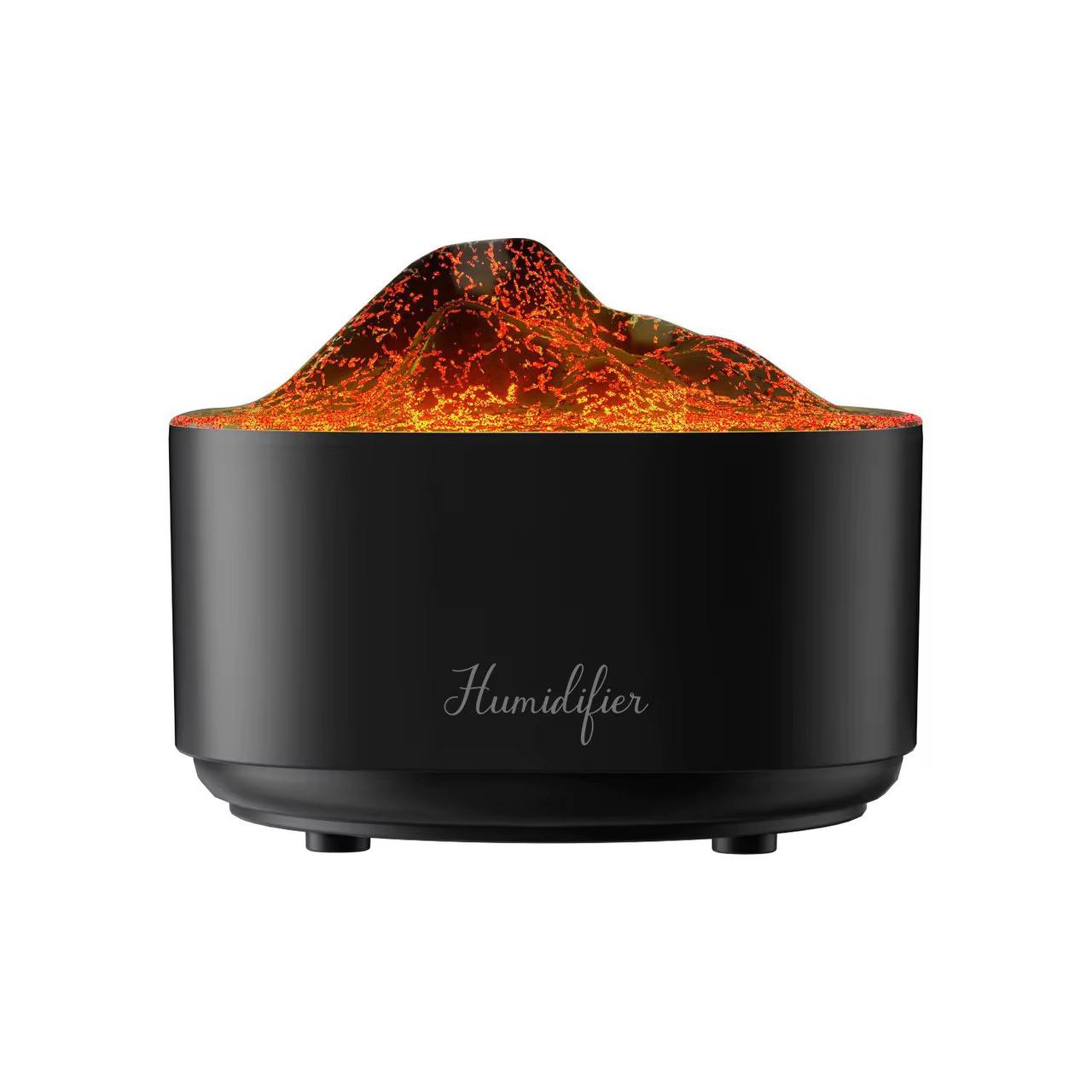 HUMIDIFIER AROMATHERAPY FLAME VOLCANO LIGHT...