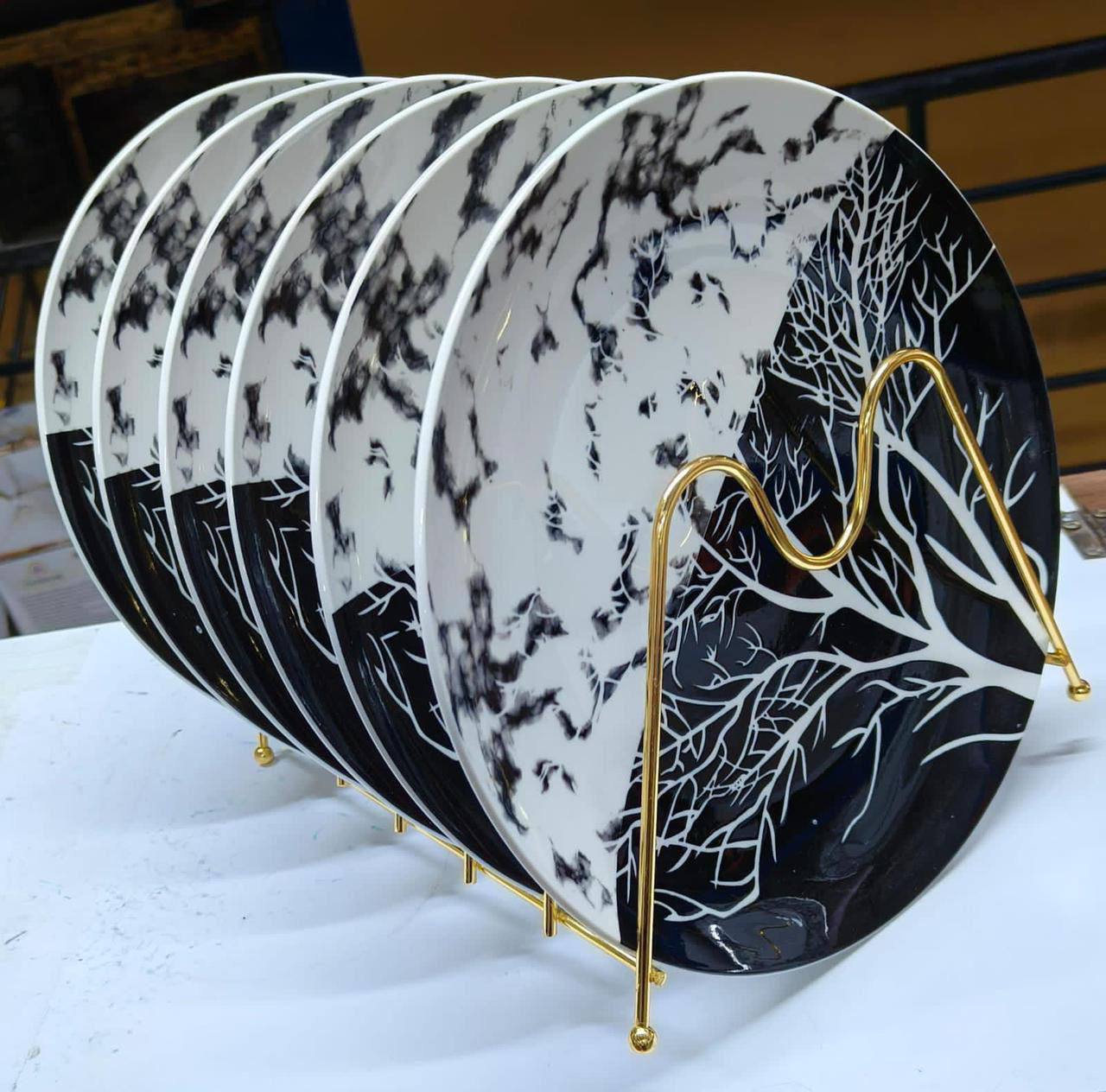 Set of 6 Tree plates