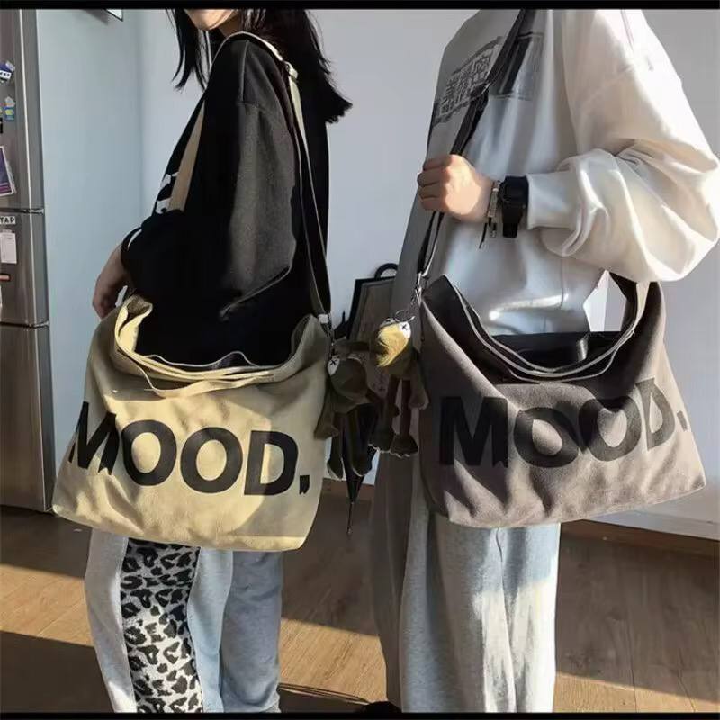 MOOD Large Capacity Shoulder Bag/Diagonal Cross Bag
