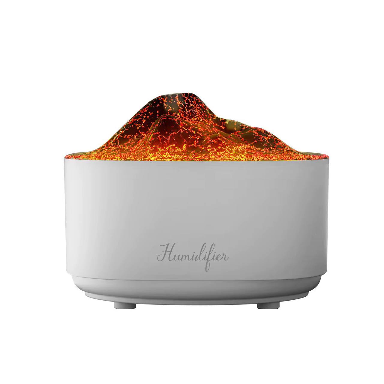 HUMIDIFIER AROMATHERAPY FLAME VOLCANO LIGHT...
