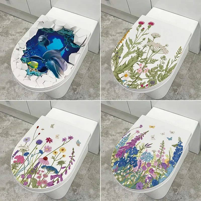 Toilet Stickers Bathroom Decoration Stickers