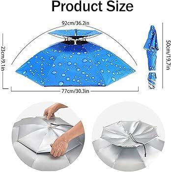 Double layer head supported umbrella