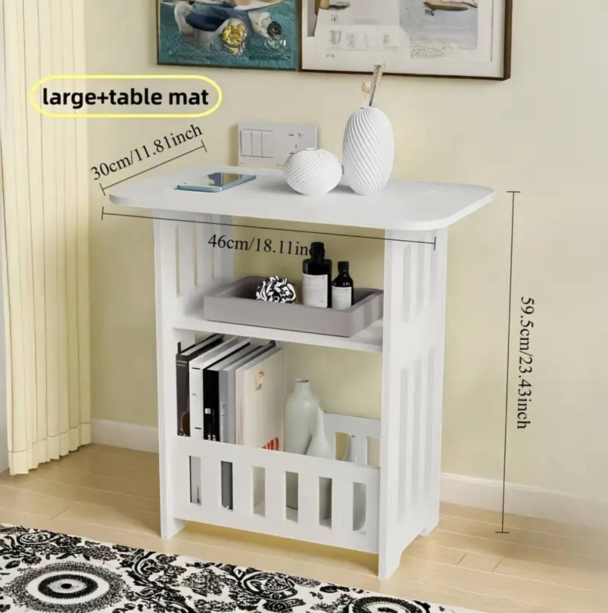 Rectangular Magazine Table