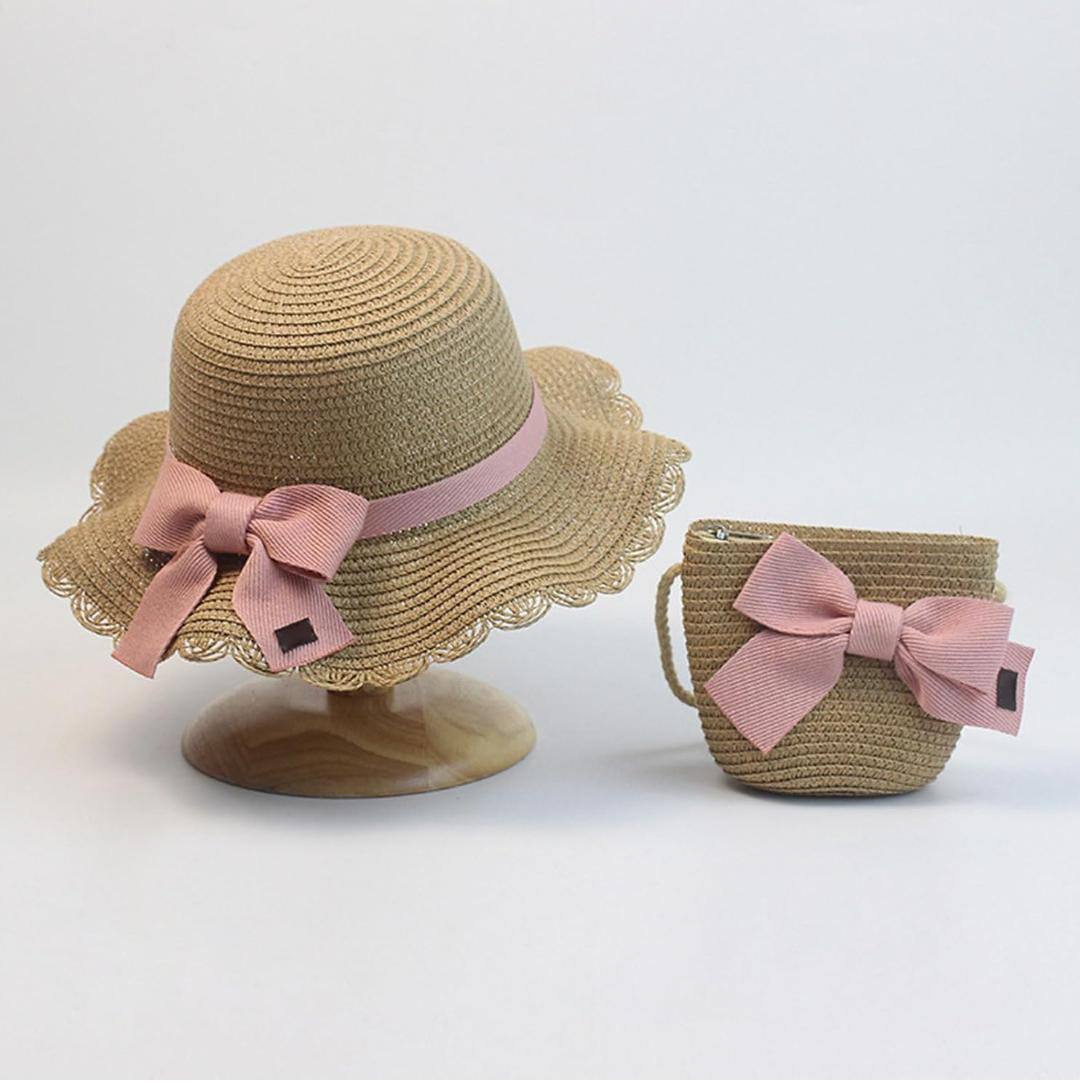 Girls hat+ sling bag casual wear set