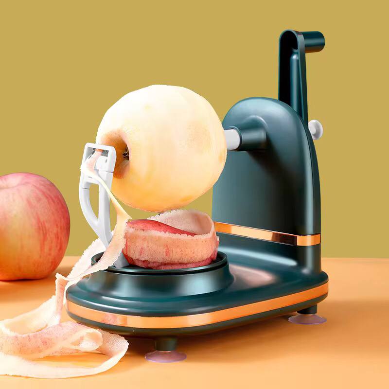 Manual potato or fruit apple peeler