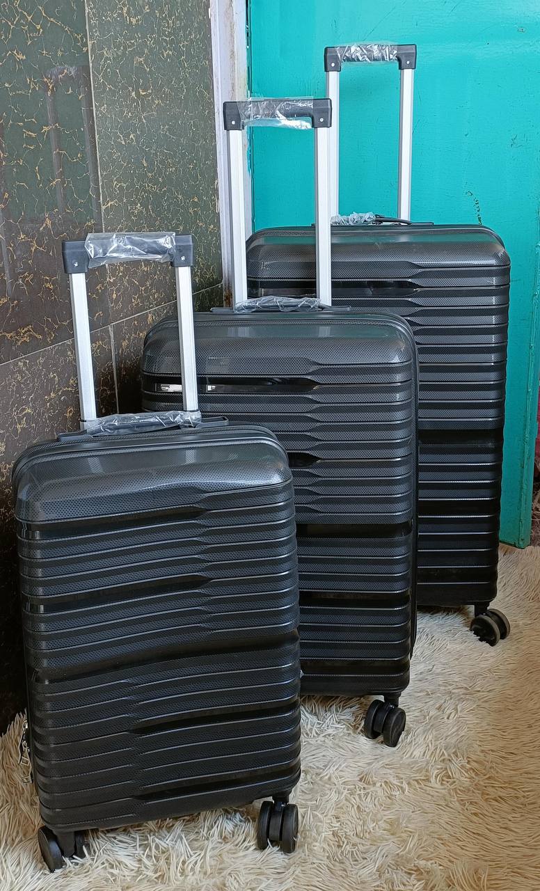 Rubber suitcases
