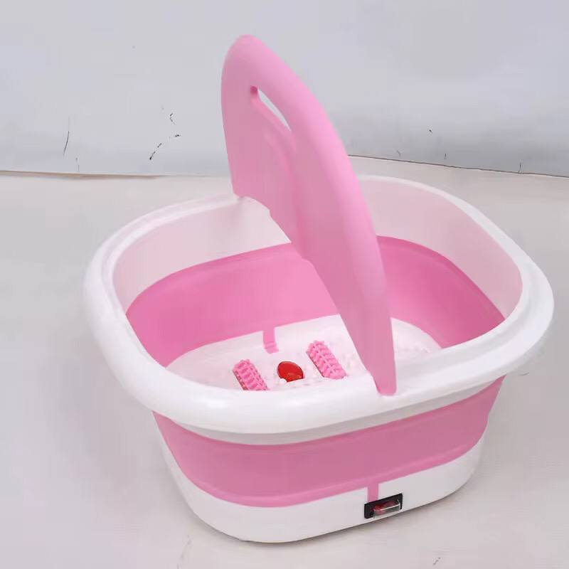 High quality portable silicon folding electric foot bath foot massage machine