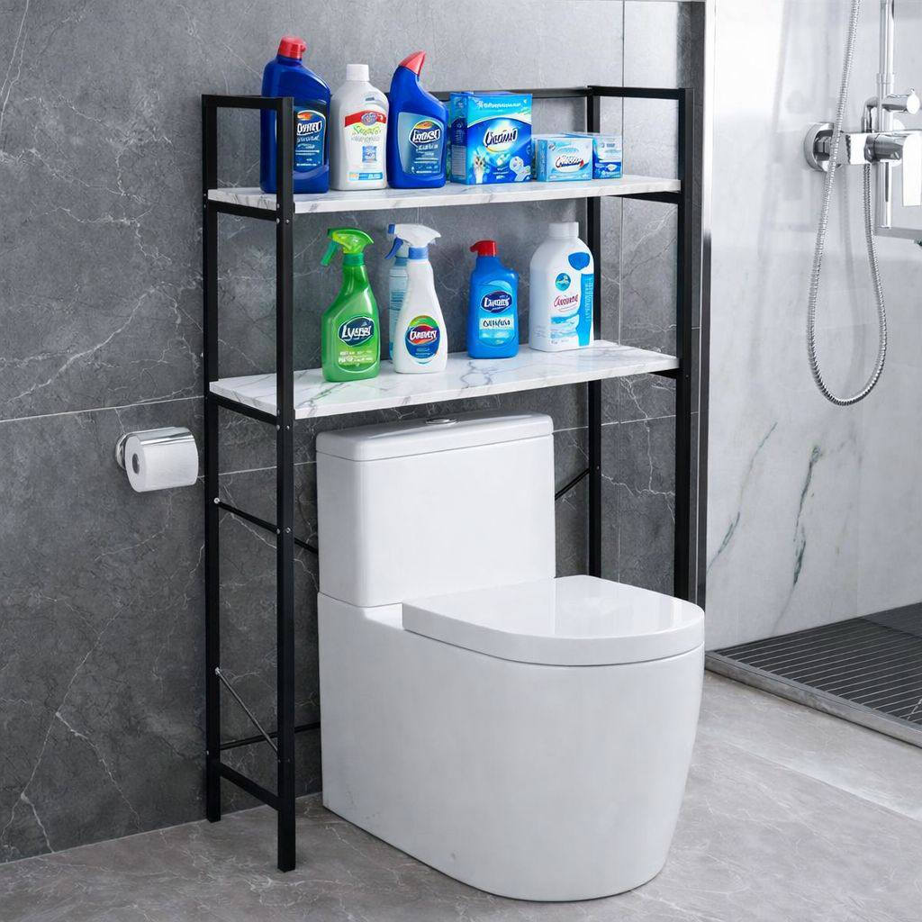 2tier toilet rack
