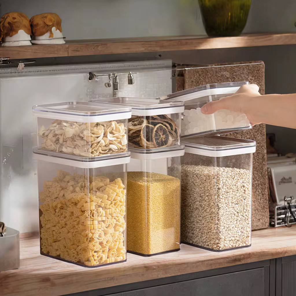 Acrylic Airtight storage containers
stackable