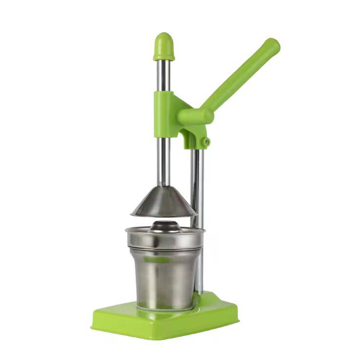 heavy duty Metallic manual citrus juicer stand machine
