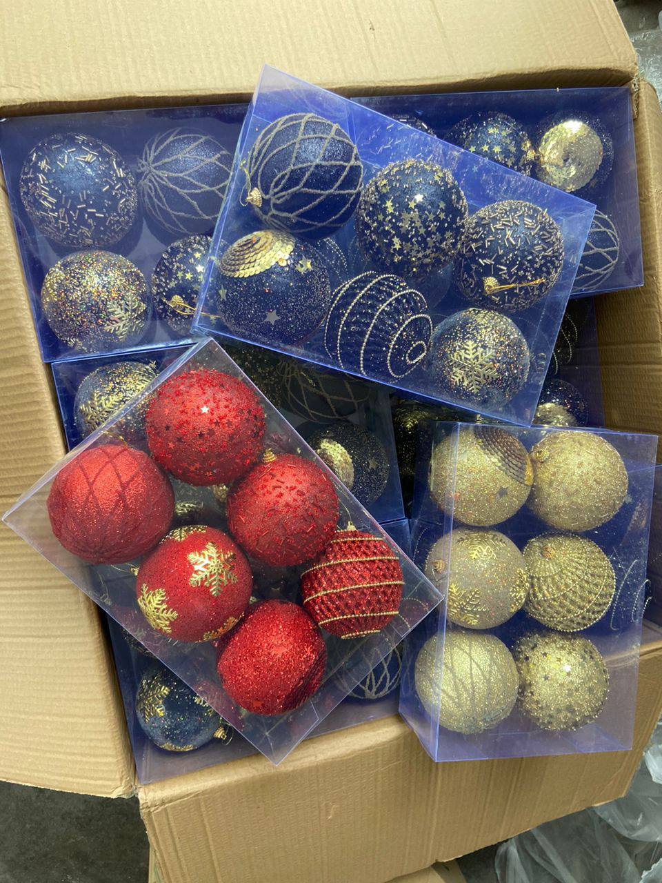 6pc Big size luxe decor balls