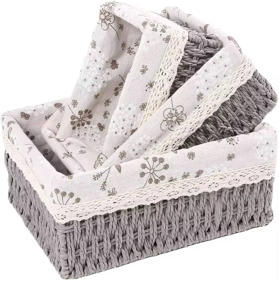 3in1 high-quality weaved baskets
