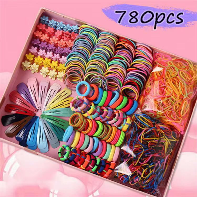 Girls hair accessories
780pcs