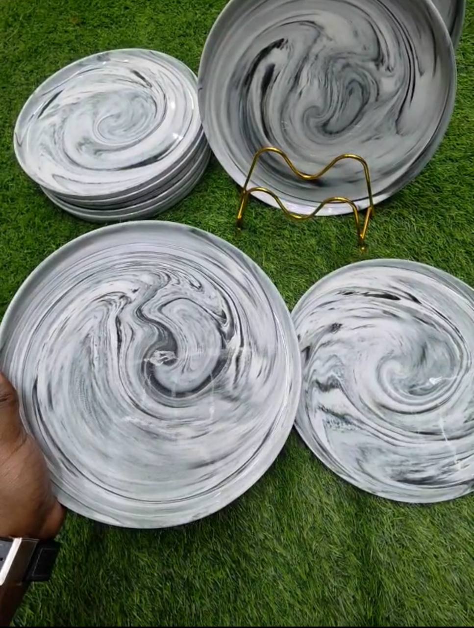 Premium Ceramic plates 6pc