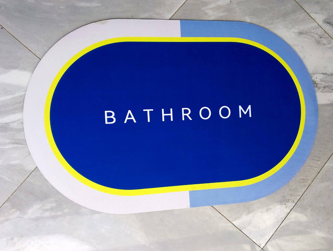 Rubber Antislip Bathroom Door Mat
