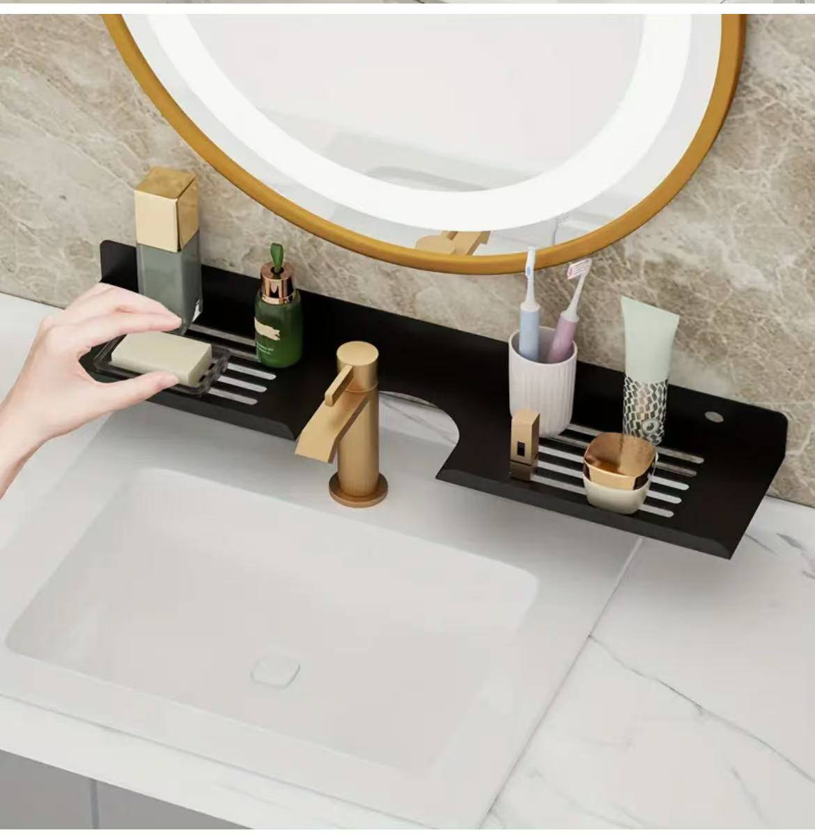 Premium Wall-Mounted Bathroom Storage Rack