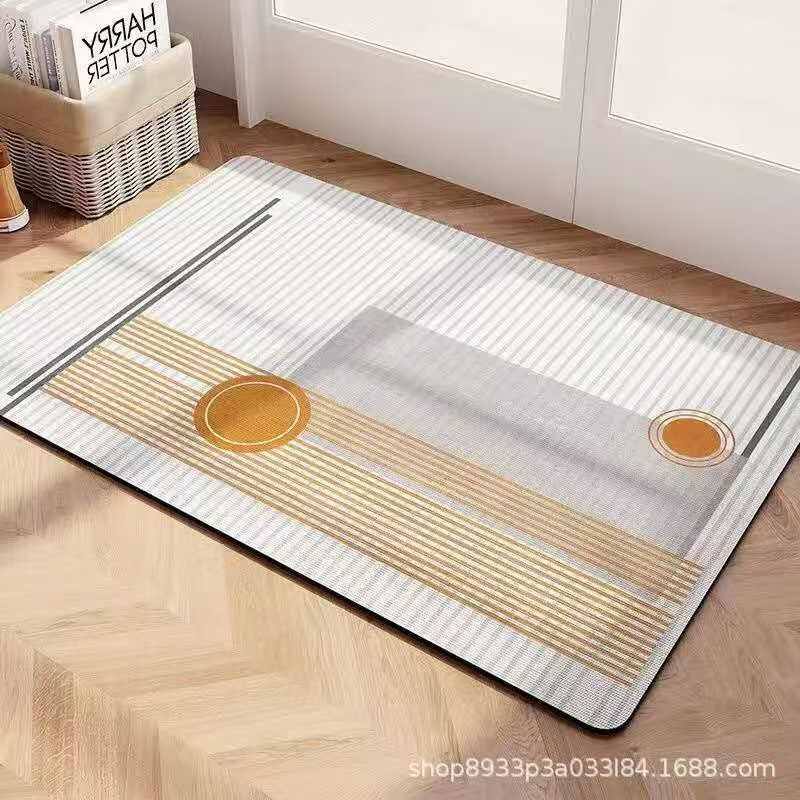 Bigger size
Geometric pattern door/bath mat