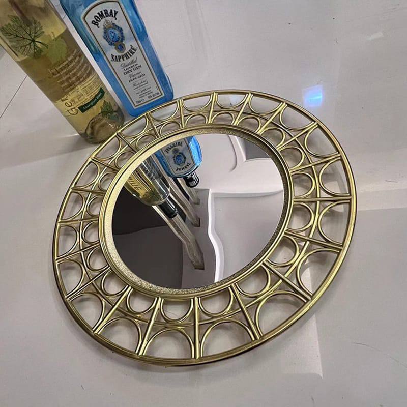 1pc 13" inches Mirror charge plates