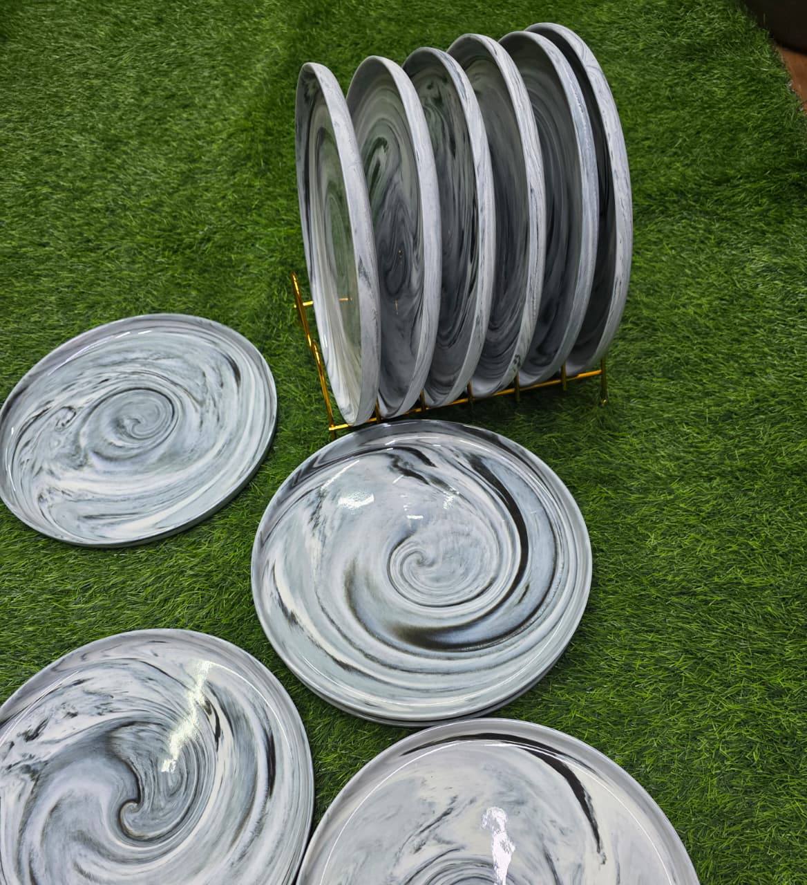 Premium Ceramic plates 6pc