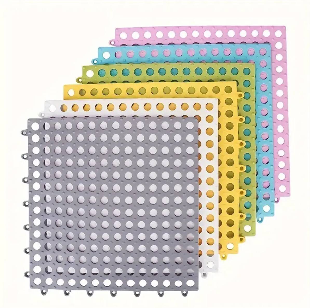 Waterproof antislip bathroom mat