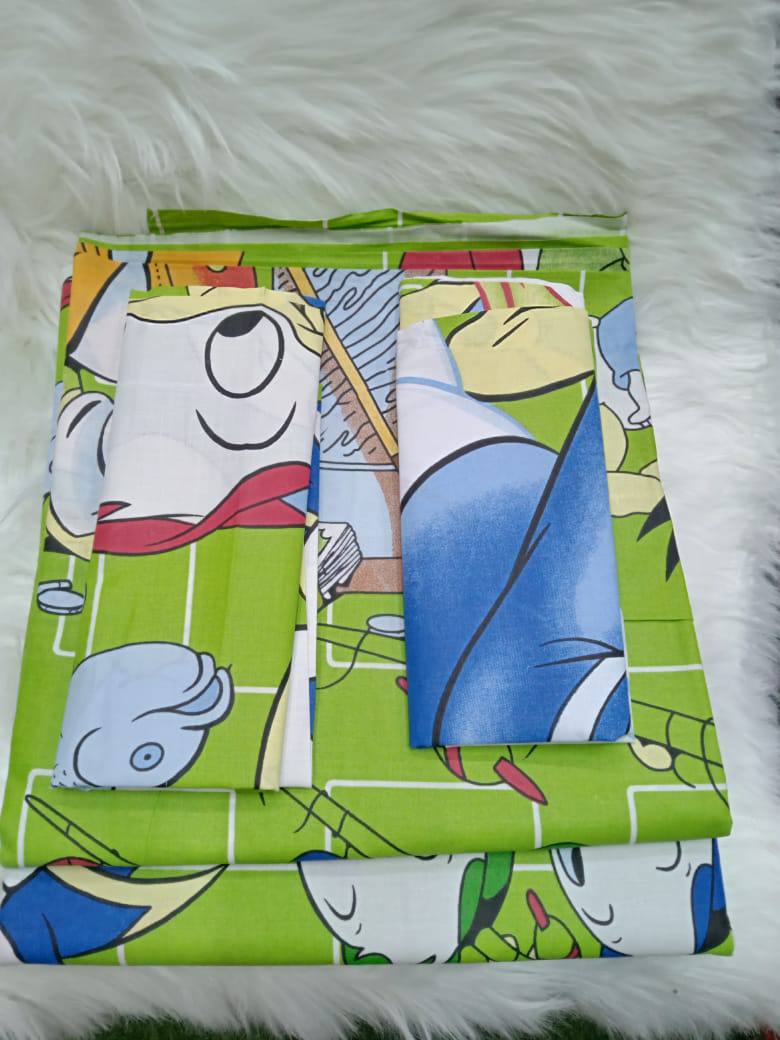 Cartoon themed bedsheets