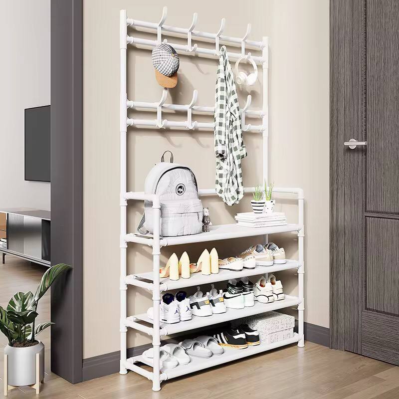 HIGH Strong metallic 5 layer
multipurpose SHOE RACK, CLOTH RACK ,BAG AND HUTS (ALL IN ONE)