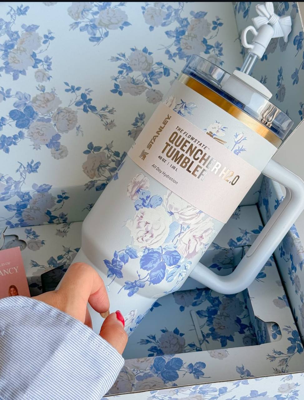 Stanley Mug Tumbler New Style Flower Cup Stanley