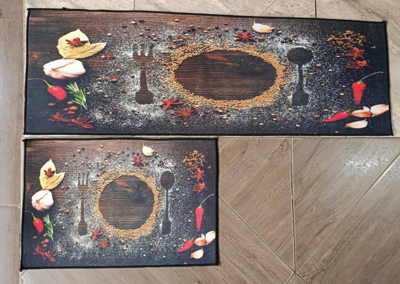 3D 2 PIECE KITCHEN MATS