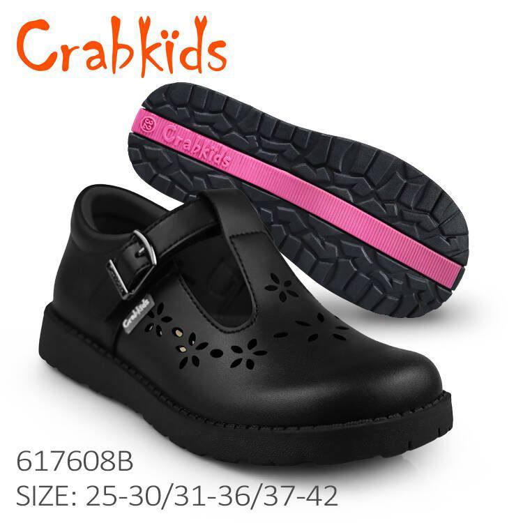 Crab Kids school shoes
designed for everyday comfort and long-lasting durability.