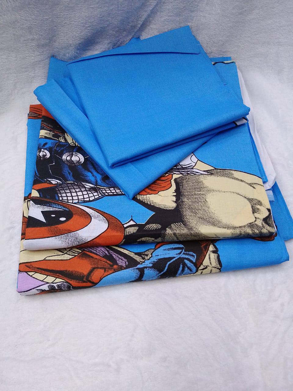 Cartoon themed bedsheets