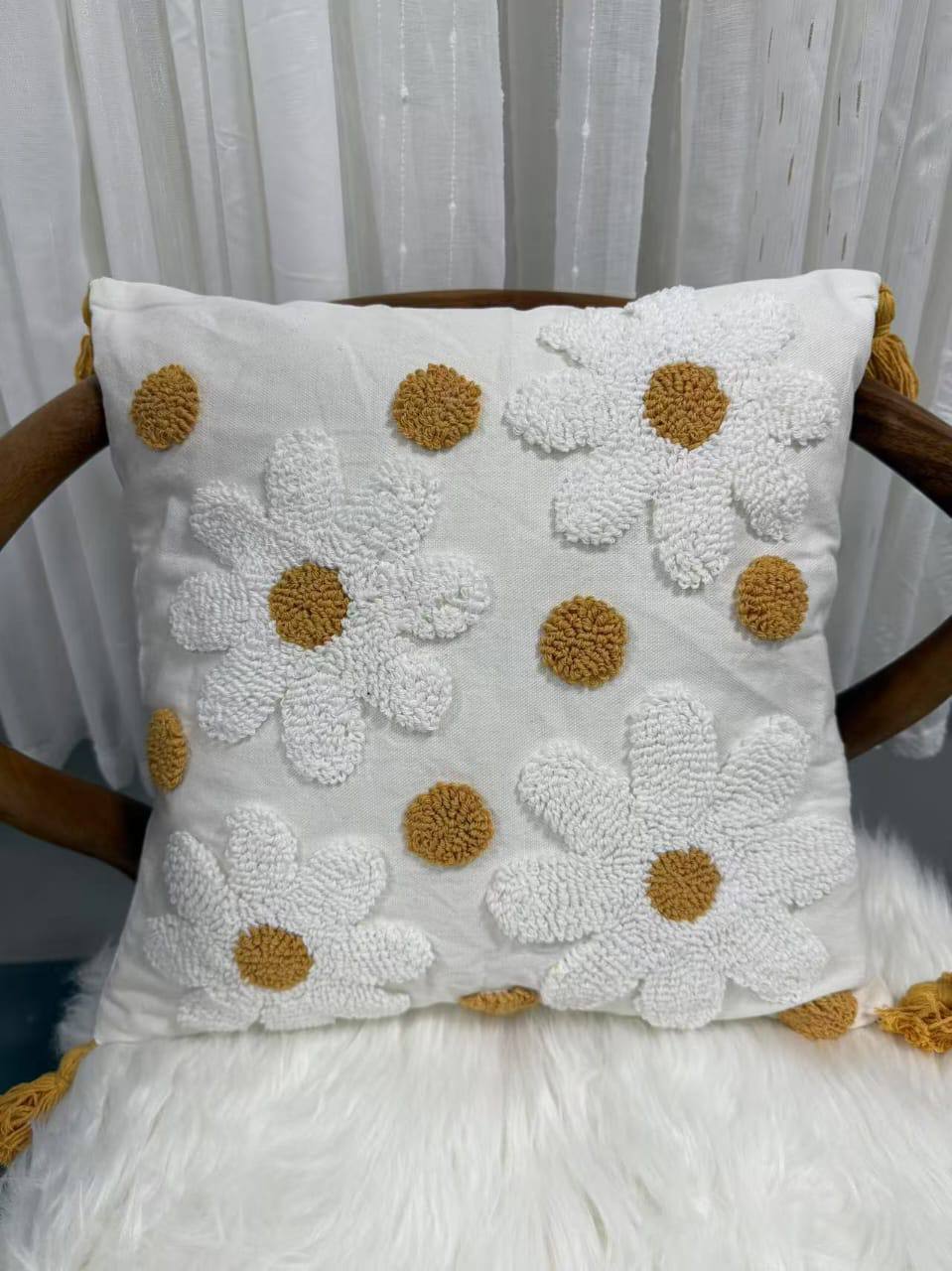 1pc Boho Throw Pillow Covers