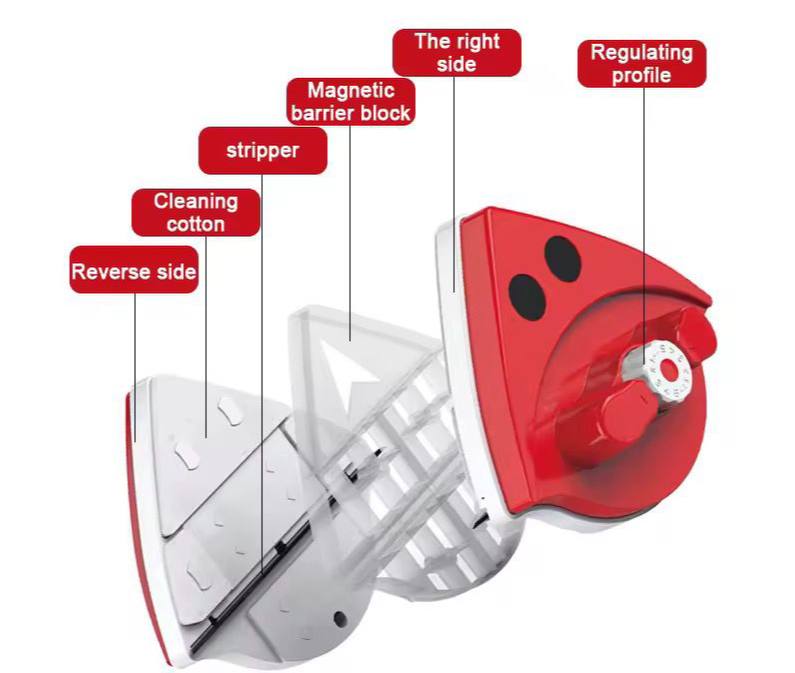Double-layer Hollow Strong Magnetic window /Glass Cleaner For
Housekeeping And Cleaning Glass