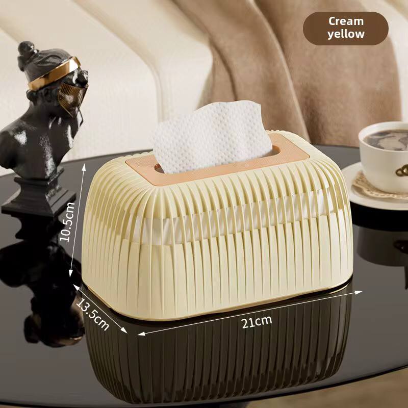 Stripped tissue / serviette box .