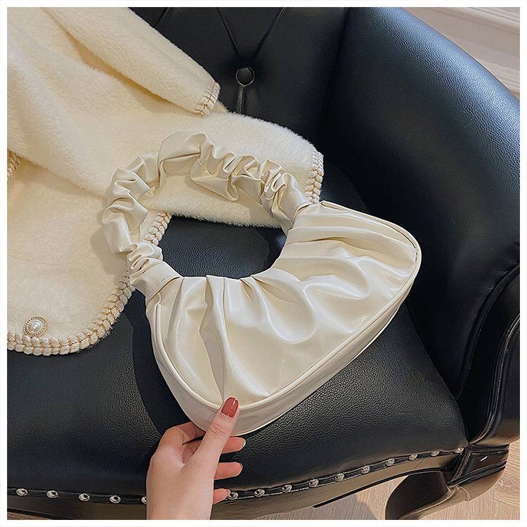 Fashion pleated Handbag