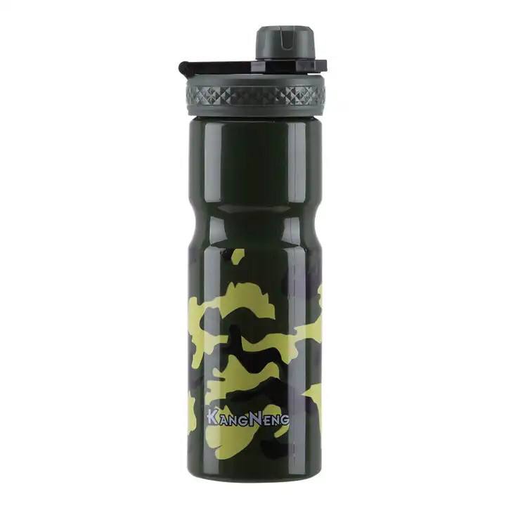 Camouflage Jeshi 1000ml plastic sports water bottle,