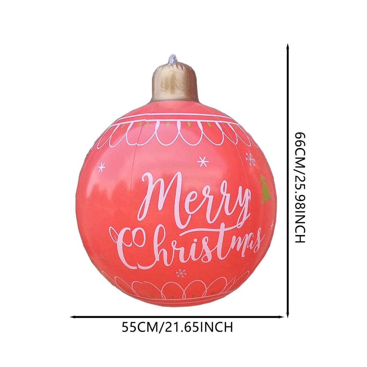 Giant Inflatable Christmas Ball Outdoor Inflatable Decoration Christmas Snowman PVC Inflatable Decorated Ball