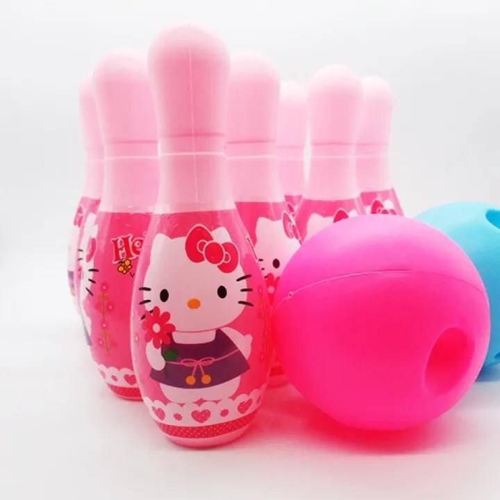 Hello kitty Bowling Set Indoor & Outdoor Fun Game