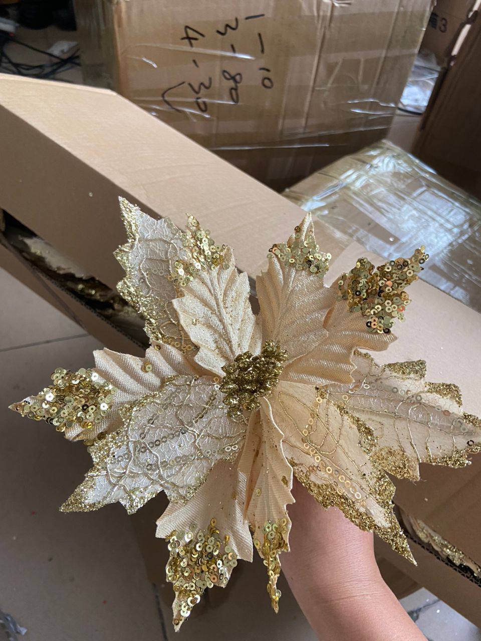 Luxury Christmas Tree Decor Bows (Design B)