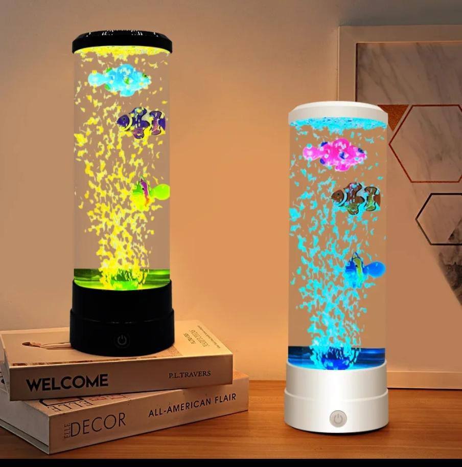 LED Bubble Fish Lamp decor 1.5 liters capacity