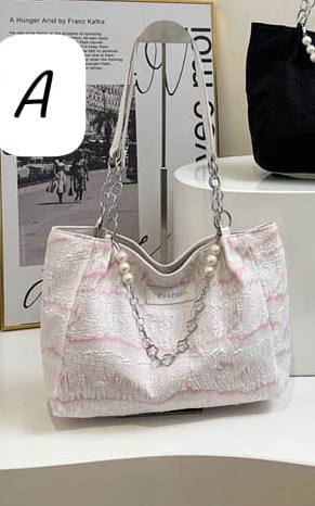 ALL SEASION FASHION PEARL HAND/TOTE BAG