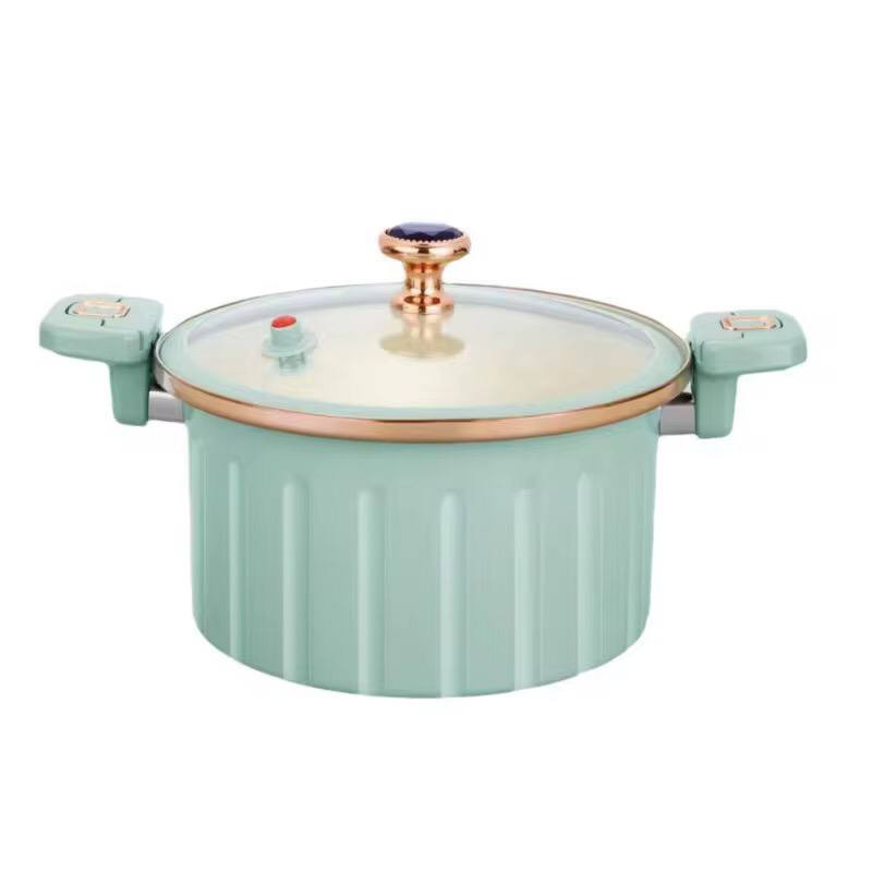 Single piece Roma 10L Nonstick mini pressure cooker sufuria now available in lilac blue colour