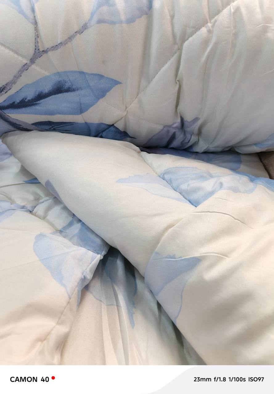 Unbinded duvet 1 bedsheet 2 pillowcases