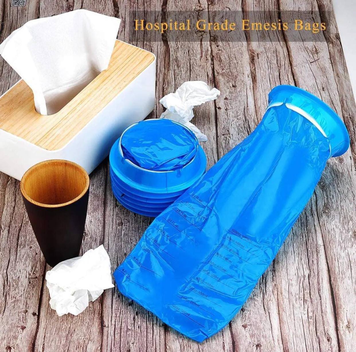 Disposable Bags for Vomiting
A set of 5