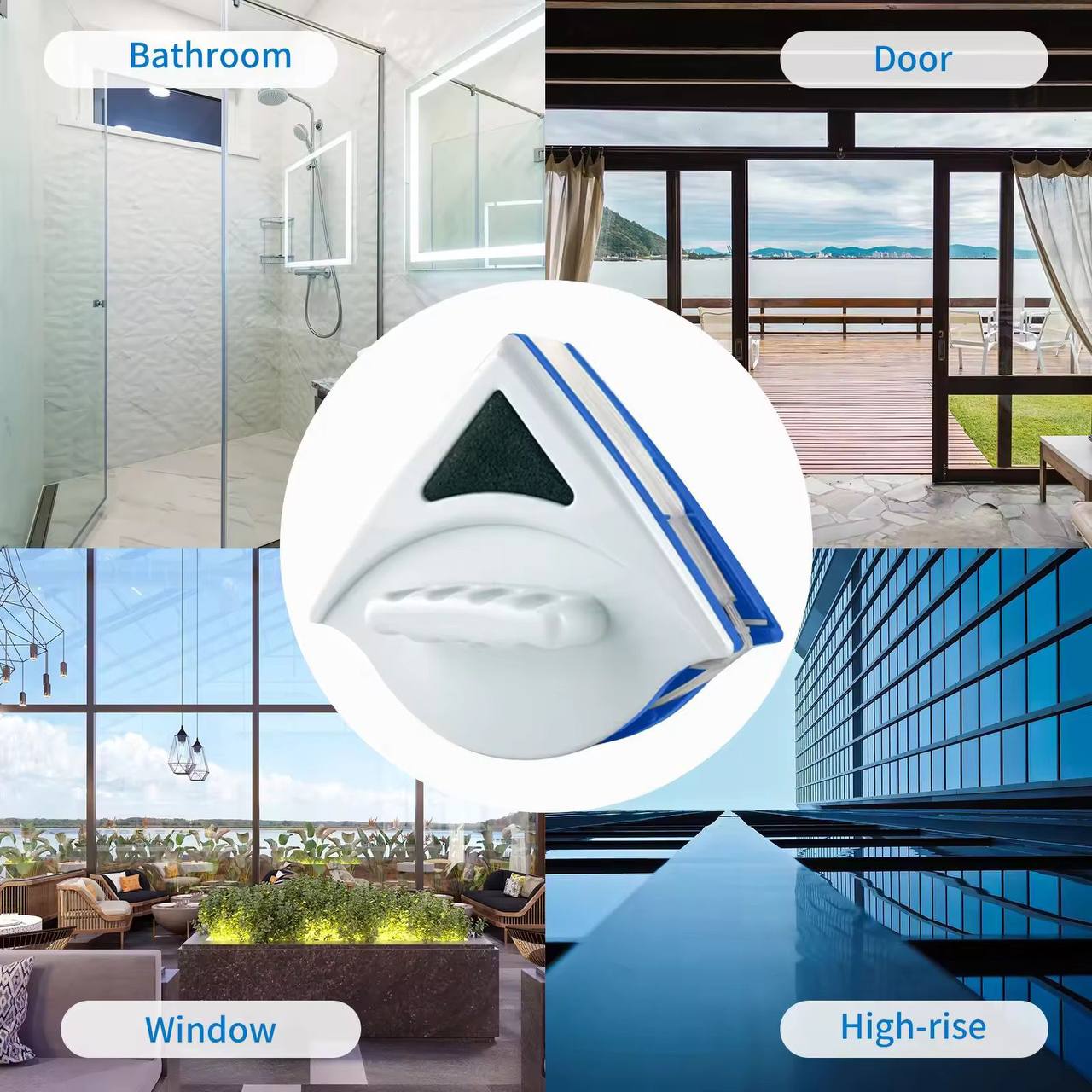 Double-layer Hollow Strong Magnetic window /Glass Cleaner For
Housekeeping And Cleaning Glass