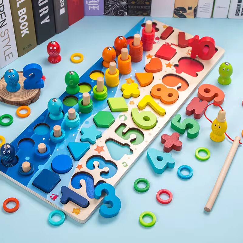 Montessori Educational wooden kids toy